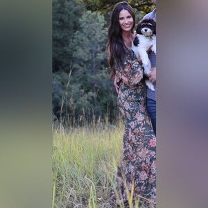 Off the shoulder maxi dress from vici